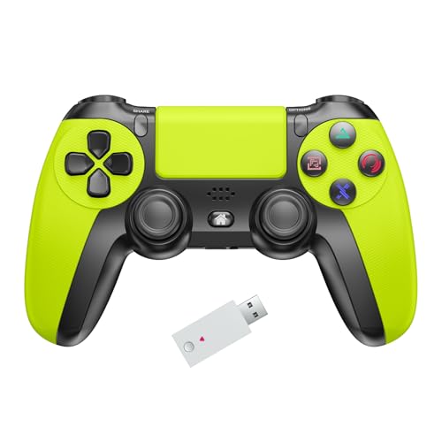 GMVOX Wireless Controller for PS-5, Gaming Controller Supports Turbo, Button Remapping, Programmable Features, Compatible with PS-5/PC/PS-4/Android/iOS Platforms (PS-5 Games Need Pair the 2.4G Adapter)