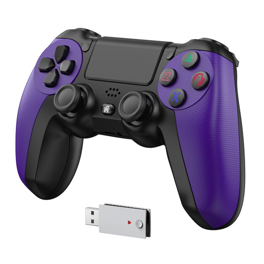 GMVOX Wireless Controller for PS-5, Gaming Controller Supports Turbo, Button Remapping, Programmable Features, Compatible with PS-5/PC/PS-4/Android/iOS Platforms (PS-5 Games Need Pair the 2.4G Adapter)
